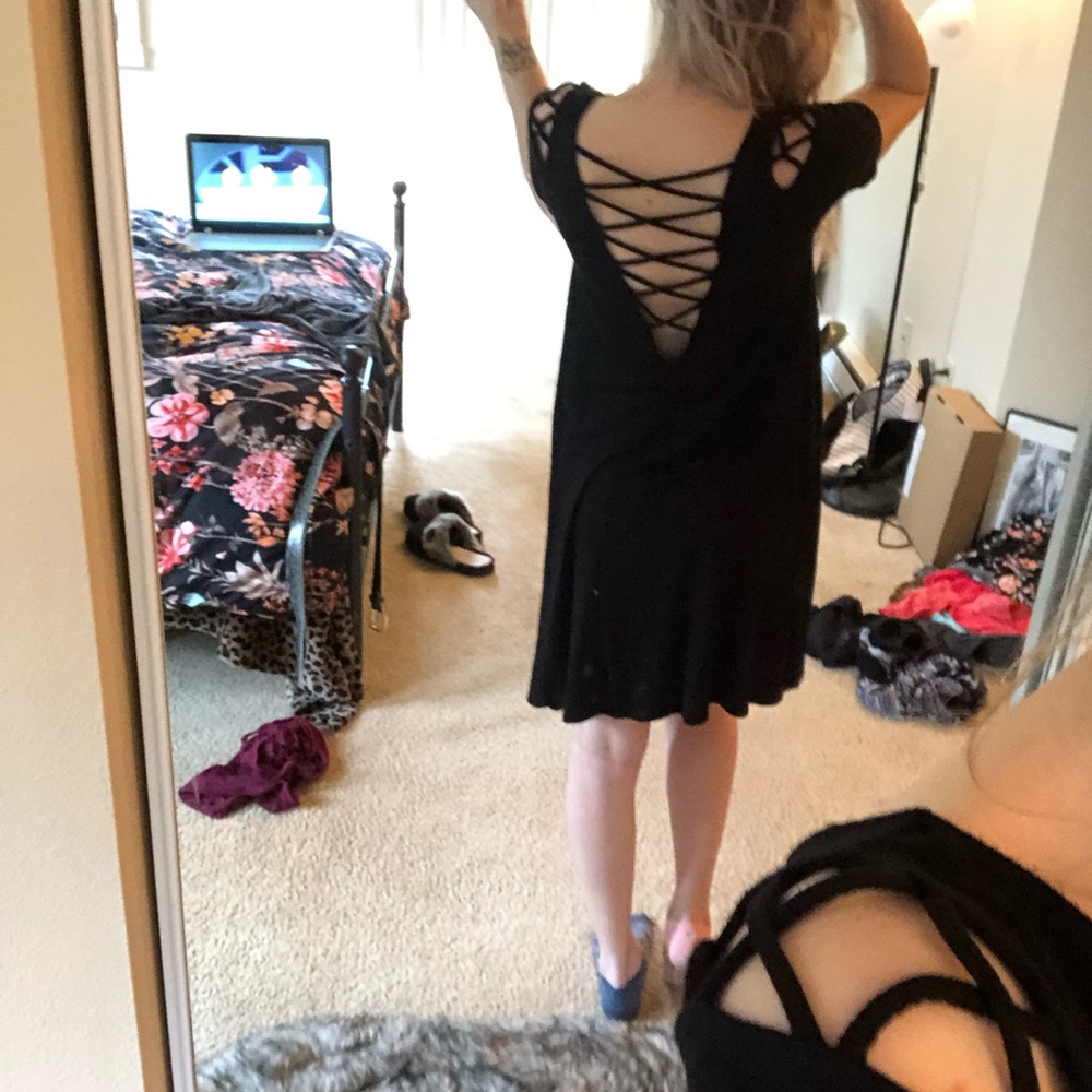 Black forever 21 dress